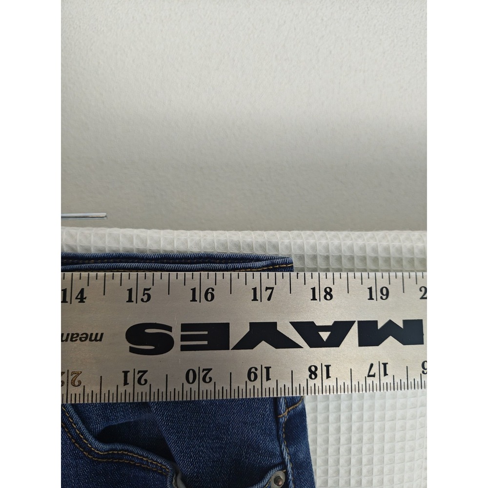 Levi's 512 Perfectly Slimming Bootcut Jeans Women's 18 Dark Wash Stretch Denim - Picture 12 of 16